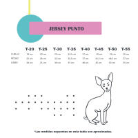 Yagu - Jersey para Perros de Punto Corazones - Abrigo para Perros - Ropa Estampada para Mascotas - details 2