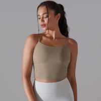 Top De Yoga Para Mujer Fitness Deportivo Push up Cómodo Reversible Brocado Top De Deporte Crop Top Para Gimnasio Y Running - details 30