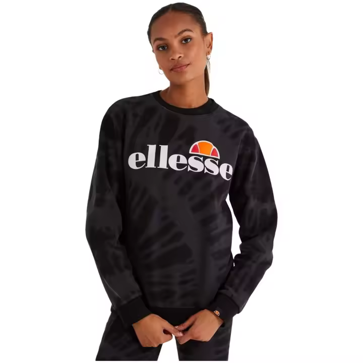 Camiseta de Manga Corta Ellesse  para unisex en color negro - 1