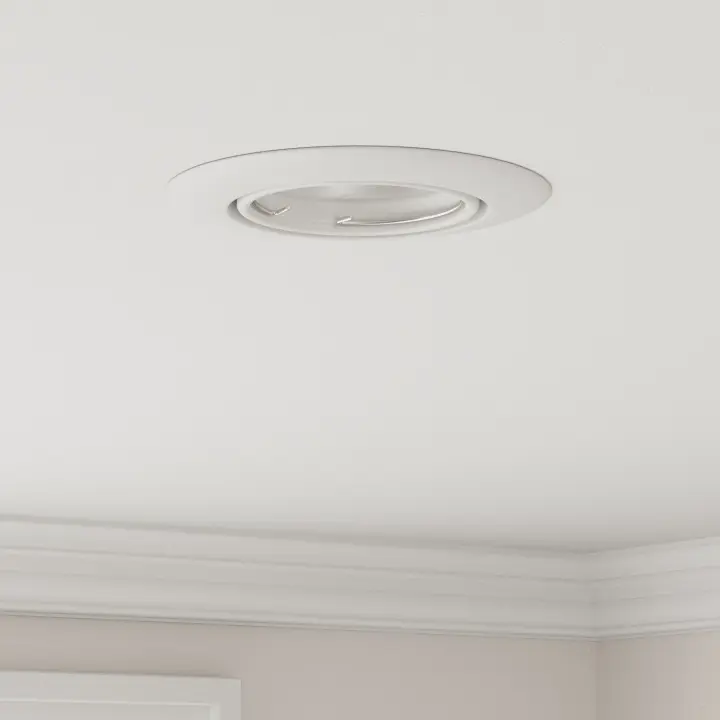 vidaXL Lámparas Conjunto de 6 Blanco Plástico 9 cm - 1