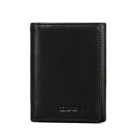 Cartera de Piel con Bloqueo RFID y Billetera, Tarjetero, pequeña de Piel Genuina, Vertical y Muy Practica para Hombre, Cualquier ocasión (DICACA NATURE). - details 3