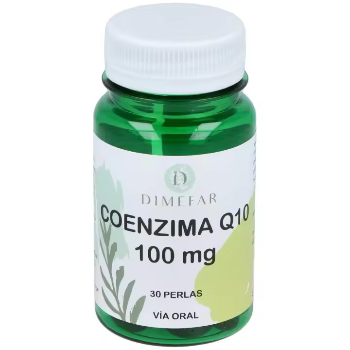 Dimefar Coenzima Q 10 Plus 30 Perlas - 1