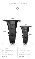 Bolsa De Bicicleta Rhinowalk Para Asiento 1.5L/2.5L Completa Impermeable Accesorios De Bicicleta MTB Road Reparación Herramientas - details 6