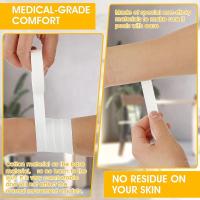 Cinta Deportiva Para Dedos Blanca 1/2/3 Rolls Sin Residuo Adhesivo Fácil De Tirar Para Escalada Jiu-Jitsu Lucha En El Suelo - details 4