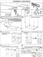 Ganchos De Metal Sólido Desmontables Y Minimalistas Para Ropa Y Sombreros Adecuados Para Sala De Estar Y Dormitorio Tres Niveles De Almacenamiento - details 3