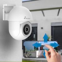 NIVIAN - Cámara PTZ WiFi Mini 2K, 2,4Ghz | Visión Nocturna 10m | Detección de Movimiento y Autotracking | Exterior IP65 | Compatible con Alexa y Google Home | Control por App Tuya - details 0