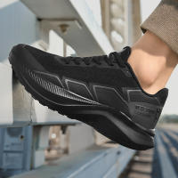 Zapatos De Correr Para Hombre 2024 Nuevos Deportivos Blancos Tenis Moda Resistente Al Desgaste Antideslizante Para Gimnasio Y Maratón - details 2