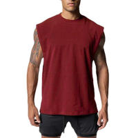 Chaleco De Correr Para Hombre 2023 Verano Secado Rápido Fitness Ropa Deportiva Sin Mangas Transpirable Y Ligero Camiseta Deportiva Para Gimnasio Y Bodybuilding - details 14
