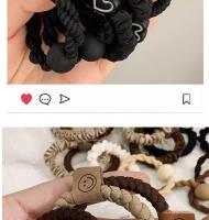 Cinta Para El Cabello Elegante Y Sencilla De Alta Elasticidad Duradera Para Mujer Ideal Para Cuentas Perfecta Para Chicas Accesorios De Cabello Estilizados - details 8