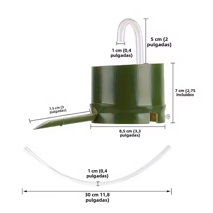 Filtro De Acuario 3 En 1 En Forma De Tubo De Bambú Para Limpiar Impurezas Decoración Redonda Para Tanque De Peces Suministro De Filtro Drip - 1
