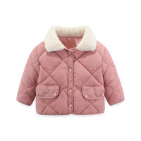 Abrigo De Piel De Conejo Con Redondelos Para Niños Y Niñas Negro Cálido Invierno Abrigo De Algodón Grueso Para Bebés Ropa Casual Externa Para Niños De 1 a 6 Años - details 10
