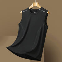 Camiseta Deportiva Sin Mangas YJKVUR Para Hombres Secado Rápido Verano Algodón Transpirable Ligero Talla Grande Camiseta Deporte Baloncesto Gimnasio - details 1