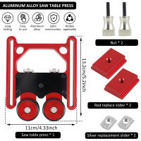 Rodillo Guía De Aluminio Ajustable Para Máquina De Tornillo Auxiliar Herramienta De Tablero De Madera Herramientas De Carpintería - details 9