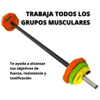 Discos Barra y Bloqueadores Pack completo | Set Body Pump FIURI | Ejercicio Fitness, Musculación, Halterofilia... - details 3