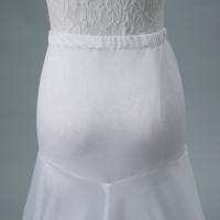 Petticoat Crinolina Vintage Slip Hoop Skirt Underskirt Para Traje De Boda Vestido Many Estilos De Poliéster Técnica Crocheted - details 23