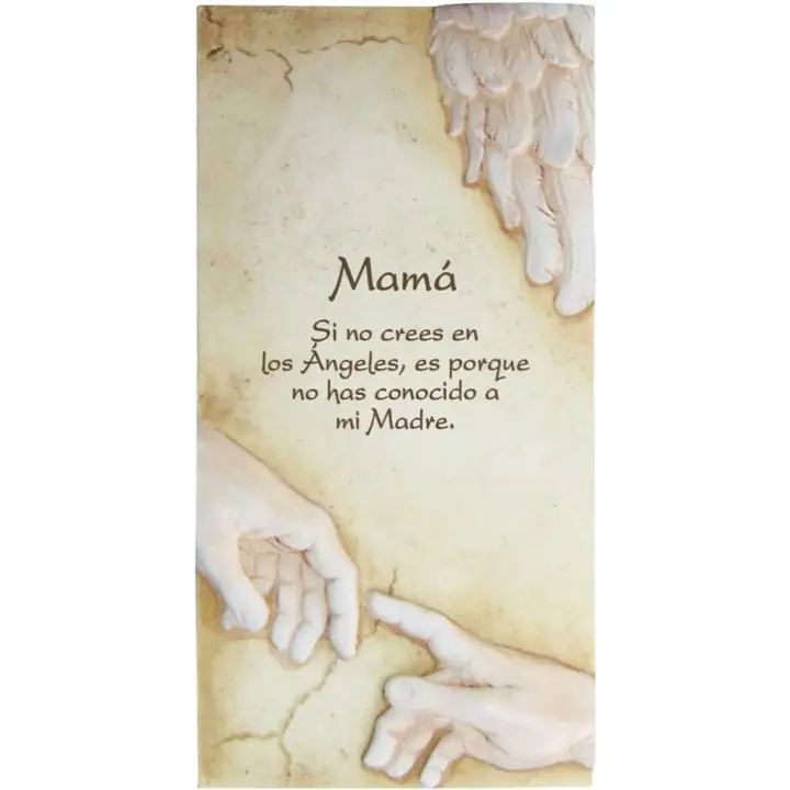Framan Pergamino Piedra labrada con Texto Especial para MAMÁ - 1