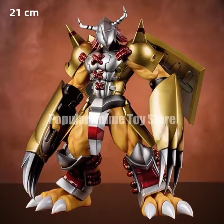 Figura De Acción Digimon Adventure War Greymon 21cm PVC Modelo Negro Para Niños Y Coleccionistas Figura De Anime Unisex - 1