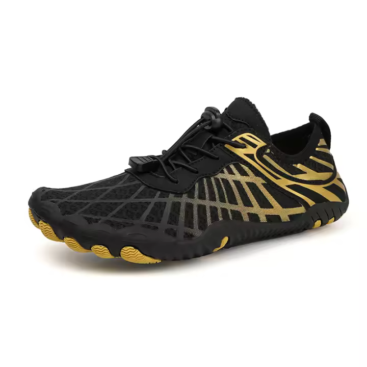 Zapatos de vadeo de cinco pendientes, antideslizantes, para Exterior, para Ríos, Deportitos acuaticos, Playa, Anfibios, de velocdad - 1