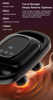 Masajeador Muscular De Fascia Con Seis Cabezas Alta Frecuencia Para Cuello Y Cintura Máquina De Masaje Corporal Equipo De Fitness Para Hombros - details 2