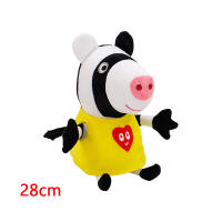 Muñeco De Peluche Peppa Pig 28cm Forever Friends Con Edmund Elefante Pedro Caballo Suzy Oveja Y Zoe Cebra Regalo De Cumpleaños Para Niños - details 2