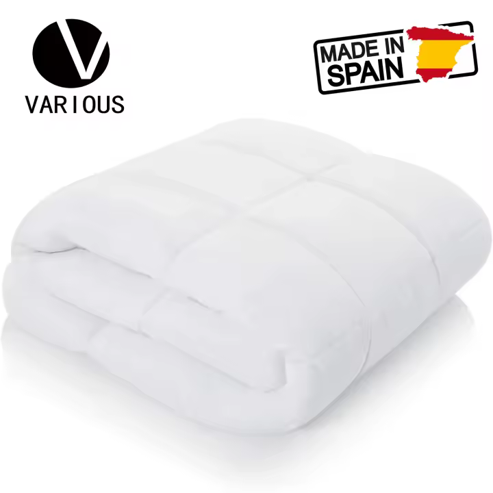 Edredón para Invierno, Relleno Nórdico de 400gr/m² de Fibra Hueca Siliconada, Antialérgico, antiácaros, Transpirable Various MiwMiw Baby - 1