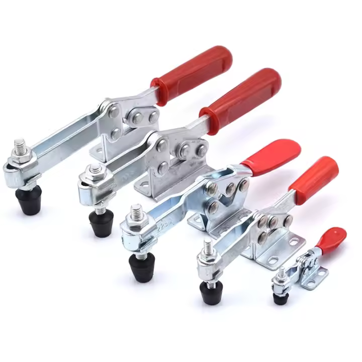 Juego De Abrazaderas De Deslizamiento Rápido Horizontal 201/201B/201C/225D Herramienta De Fijación Para Carpintería Y Metalurgia - 1