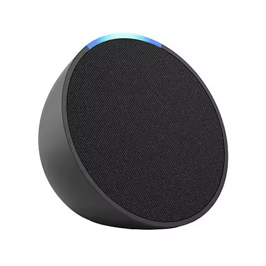 Altavoz inteligente - Amazon Echo Pop, Bluetooth con Alexa de sonido potente y compacto, Antracita - 1