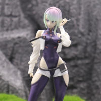 Figura De Acción Cyberpunk Edgerunners 22cm Super Hacker Edge Walker Lucy Colección De Muñecos Modelo Juguetes Para Adultos - details 2