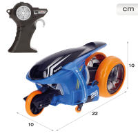 Maisto Tech - Moto teledirigida, Cyklone, giros 360º, con luz, 2.4 GH.z, 6 funciones, 2 niveles de habilidad, control remoto, radiocontrol niño, juguete teledirigido, +5 años - details 3