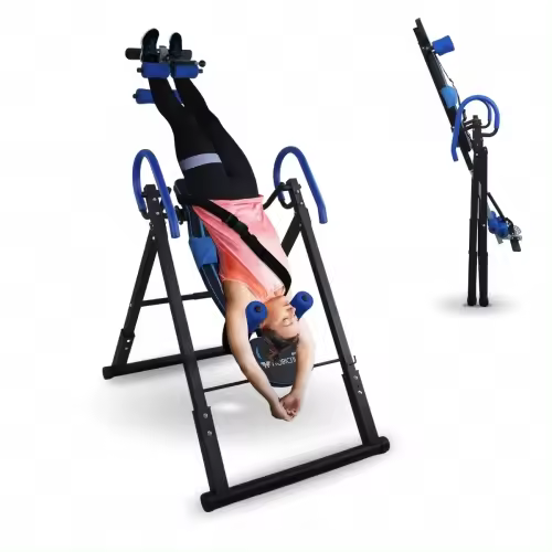 Tabla inversión Mobiclinic Plegable Ajustable 131-190cm Máx 120kg Inclinación 180º Máx seguridad Acero Flexicare - 1