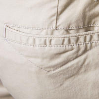 Verano nuevos pantalones cortos casuales de algodón para hombres europeos y americanos rectos ajustados pantalones de cinco cuartos ropa de hombre de color sólido de gran tamaño - details 20