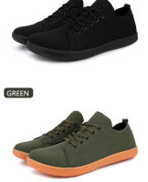 Zapatos De Hombre Tenis Casuales Transpirables Con Malla Antideslizantes Y Material De Suela Vulcanizada Para Adultos - details 27