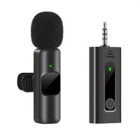 Micrófono Lavalier Inalámbrico Con Cable De 3.5mm Omnidireccional Condensador Para Cámara Altavoz Smartphone Grabación De Youtube - details 1
