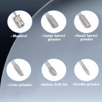 Nueva Máquina De Uñas Eléctrica Profesional 45000RPM Recargable Accesorios De Uñas Pulidora De Esmalte De Gel Bajo Ruido Color Blanco / Negro - details 6