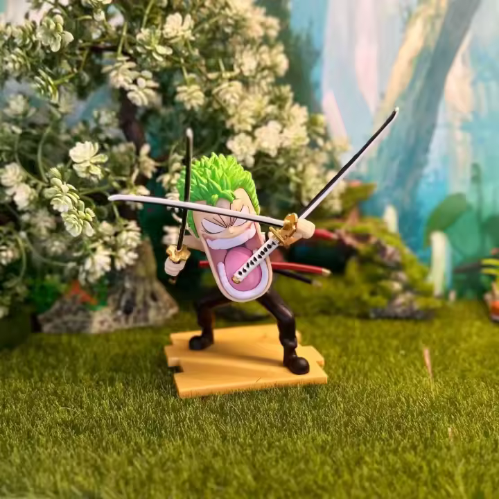 Figura De Acción One Piece 15cm Luffy Sanji Roronoa Zoro Trio Famoso En PVC Juguete De Anime Para Coleccionistas Adultos - 1