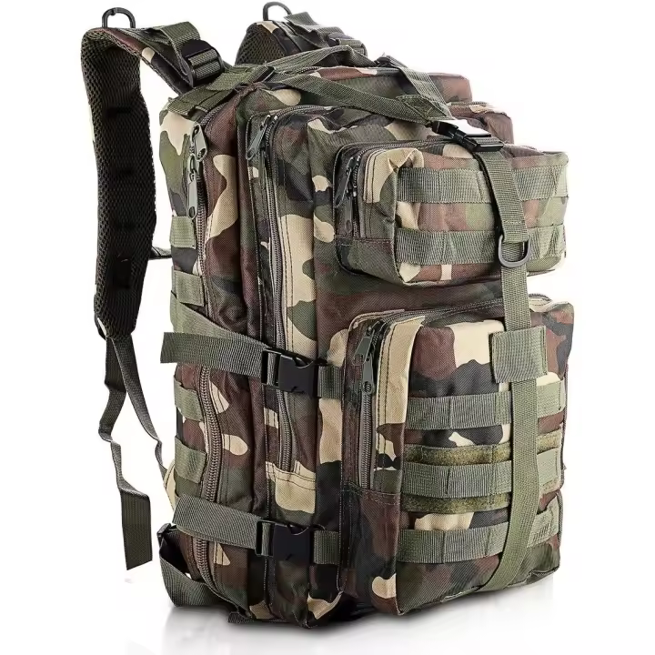 Mochila militar, Mochila táctica 35L Mochila del ejército Mochila de asalto Mochila de combate táctica para senderismo al aire libre Camping Trekking Pesca Caza - 1
