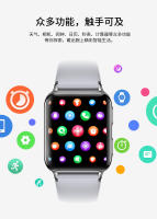 monitoreo Bluetooth Y28 HD AMOLED metal ultra delgado 1.7 música llamada salud smartwatch - details 16
