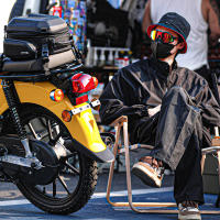Bolsa Trasera De Motocicleta Expansible 12-18L Gran Capacidad Universal Para Viaje En Motocicleta Herramientas De Motocicleta - details 18