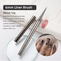 5PCS Pinceles De Arte Para Uñas Con Liner Acrílico UV Gel Colores Pinturas Herramientas Para Dibujar Y Diseñar Manicura DIY Accesorios De Belleza - details 5