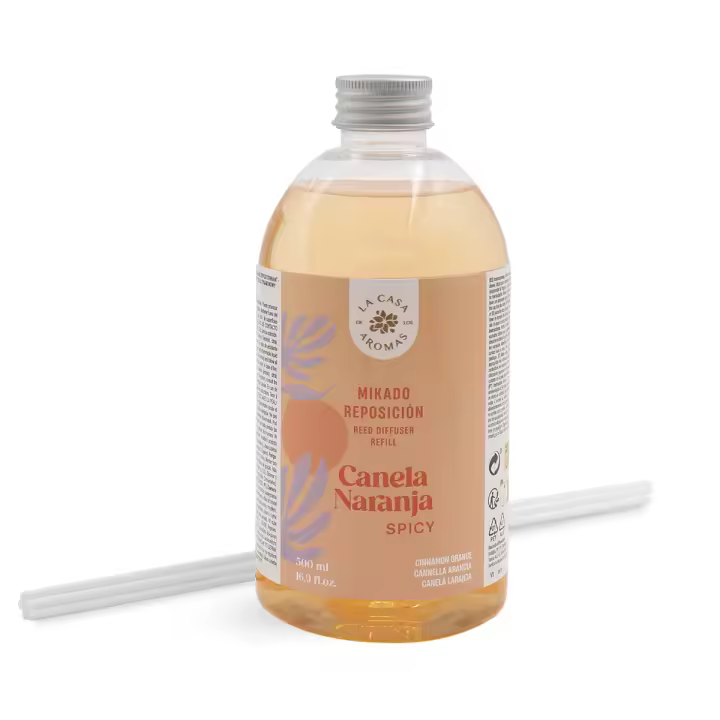 Recambio de mikado 500ml recambio para difusor de varillas y ambientador para el hogar - 1