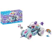 PLAYMOBIL (71635) Racing Unicornio, Kart con Motor retráctil de gran velocidad, Funstars, novedades - details 5