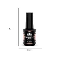 Rubber Base Cover Rose 15ml | Maquillaje Intenso | Esmaltes Semipermanentes | Bernal Cosmetics - details 1