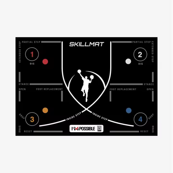 Alfombra para mejorar manejo del balón de baloncesto Micah Lancaster - 1