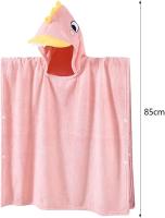 Toallas de baño con capucha para niños toallas de baño dibujos animados piscina de playa toallas de baño capa de lana bata de baño de ducha de secado rápido toallas de ducha adecuadas para 0 - 5 años - details 0