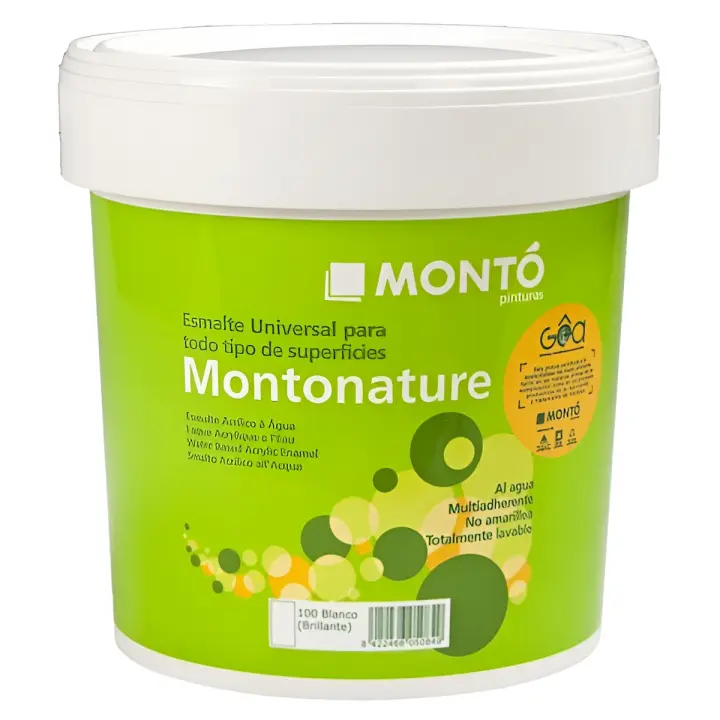 Montó (Valencia) Esmalte Valencia Metalizado Semibrillante para Exterior/Interior en Cobre, Oro, Bronce y Plata - 1