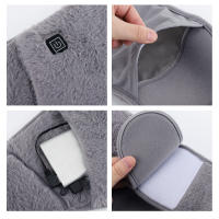 Almohadilla Calefactora Eléctrica De Grapénido Con 3 Niveles Cinturón Uterino Resistente Al Frío Calentador De Cintura Y Manos USB Recargable Calentador Abdominal - details 7