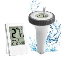 Termómetro De Piscina Digital Inalámbrico Flotante IP67 Impermeable Para Baño Acuario Piscina Bañera Con Monitor De Temperatura - details 1