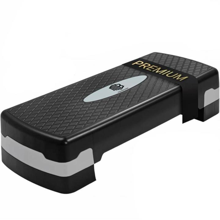 Step de Aeróbic para Fitness Tabla Plataforma Stepper Deporte Gimnasia Altura Regulable 2 Niveles Carga 100kg