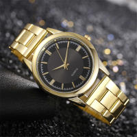 Reloj De Cuarzo Para Hombre Casual De Acero Inoxidable Con Correa De Malla Y Dial Redondo Resistentes Al Agua Estilo Fashion - details 8