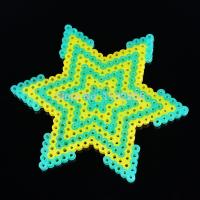 Plantillas De Puzle Pixel Art Para Hama Bolas 5mm Con Tweezers Plásticos Blancos Para Crear Juguetes 3D Regalo Para Niños - details 21